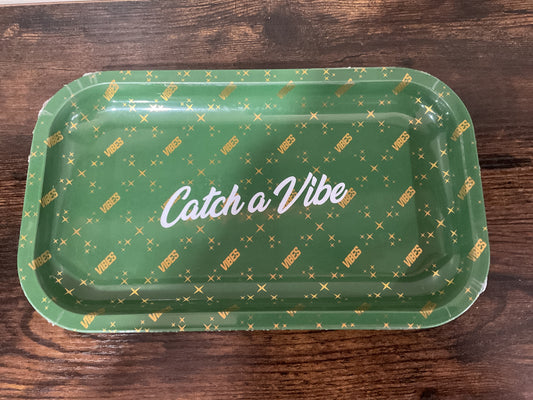 Green Rolling Tray
