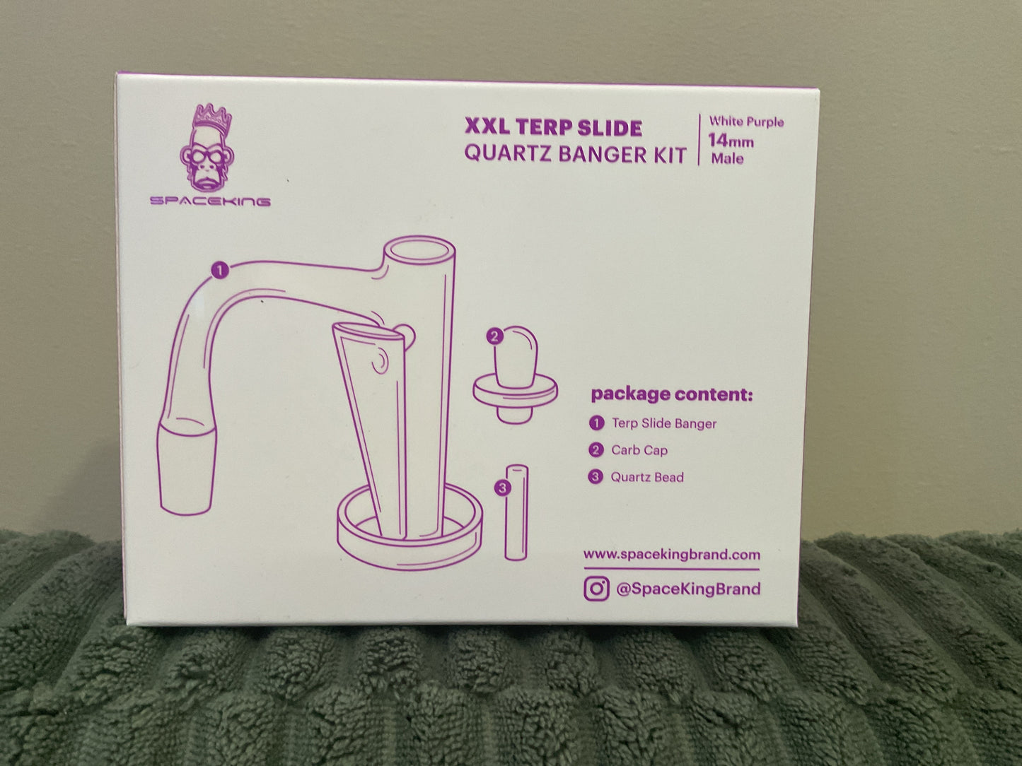 Space King XXL Terp Slide Quartz Banger Kit