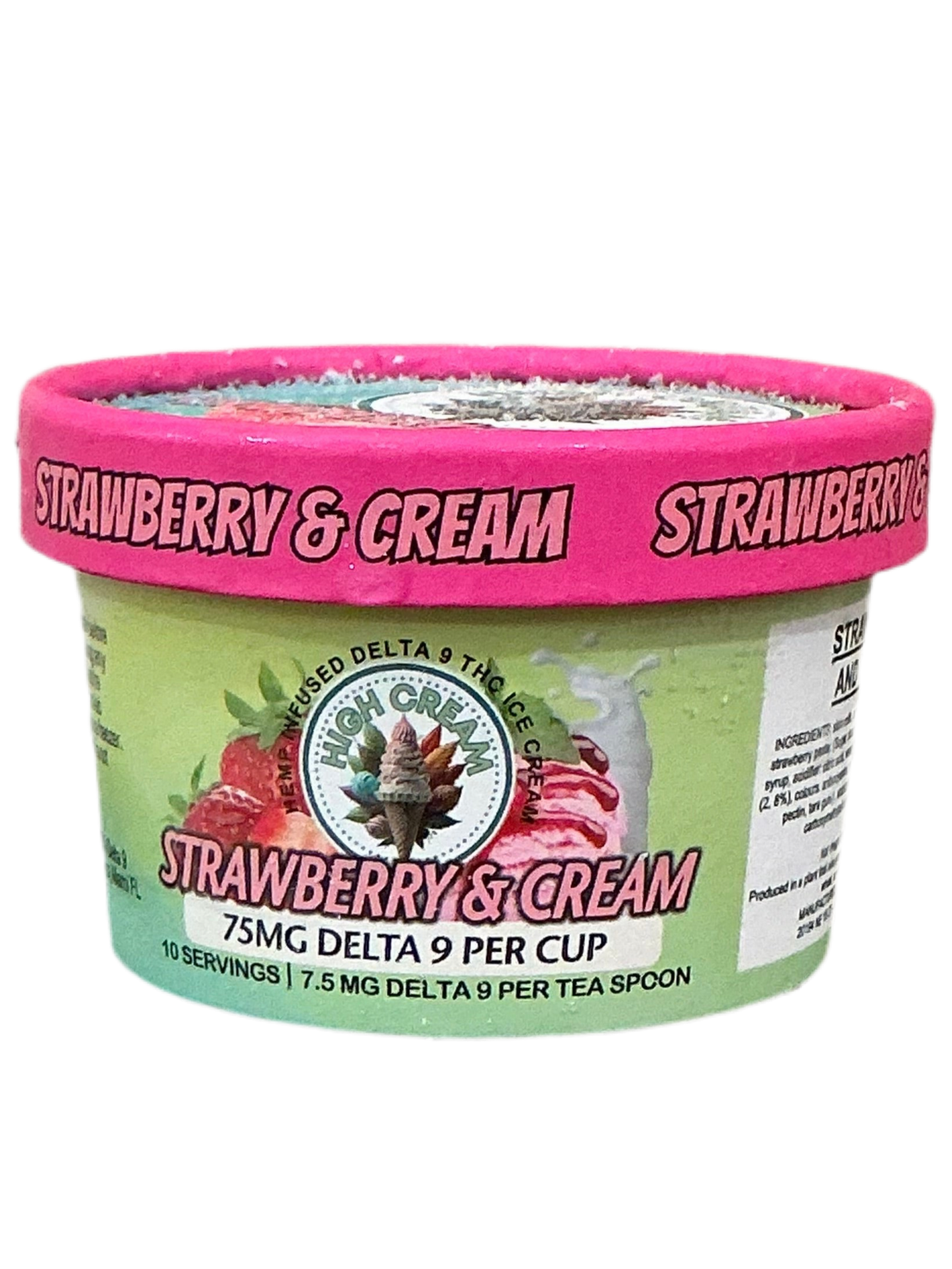 75mg - Infused ice cream