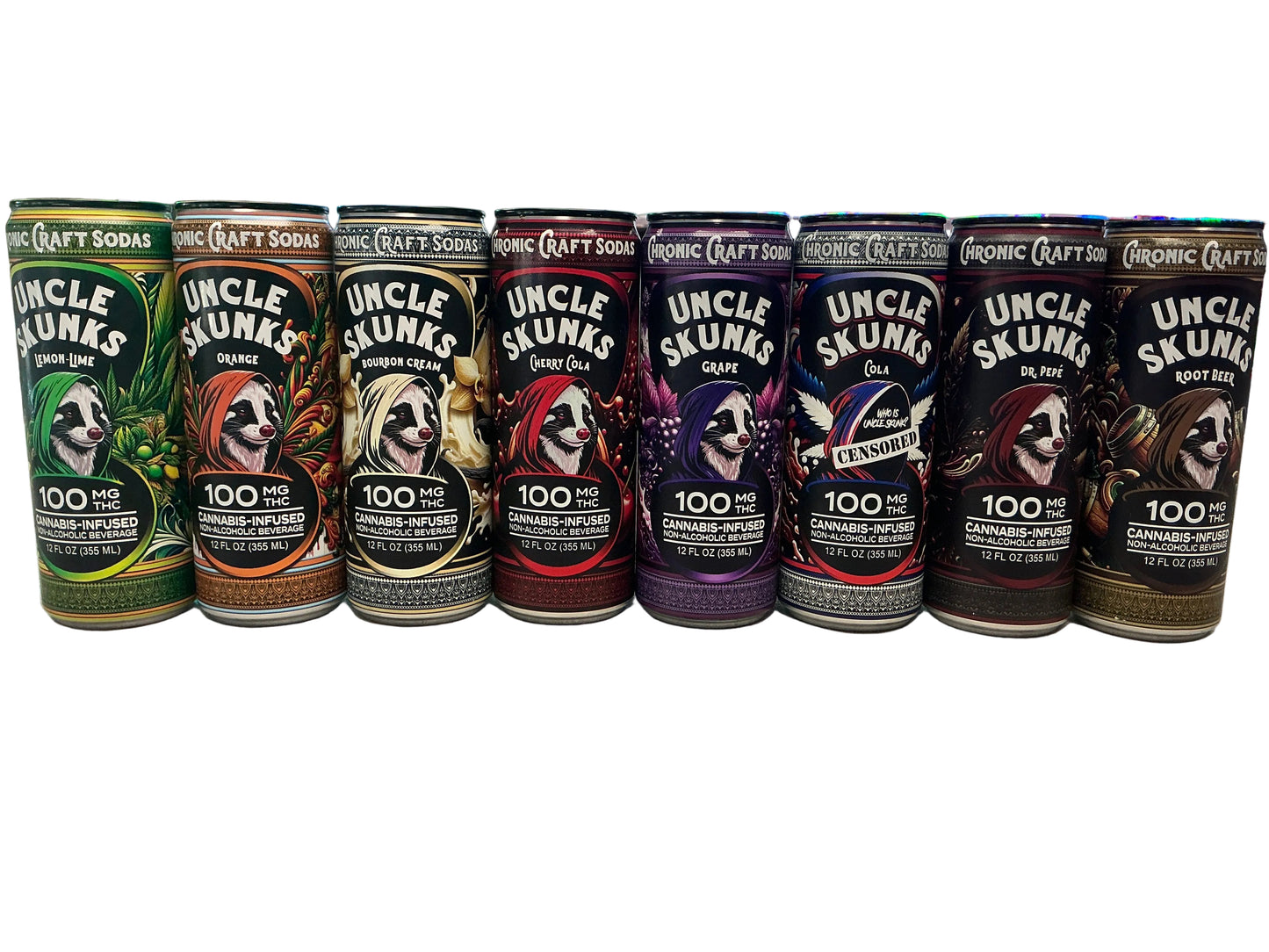 Uncle Skunk Soda - 100mg