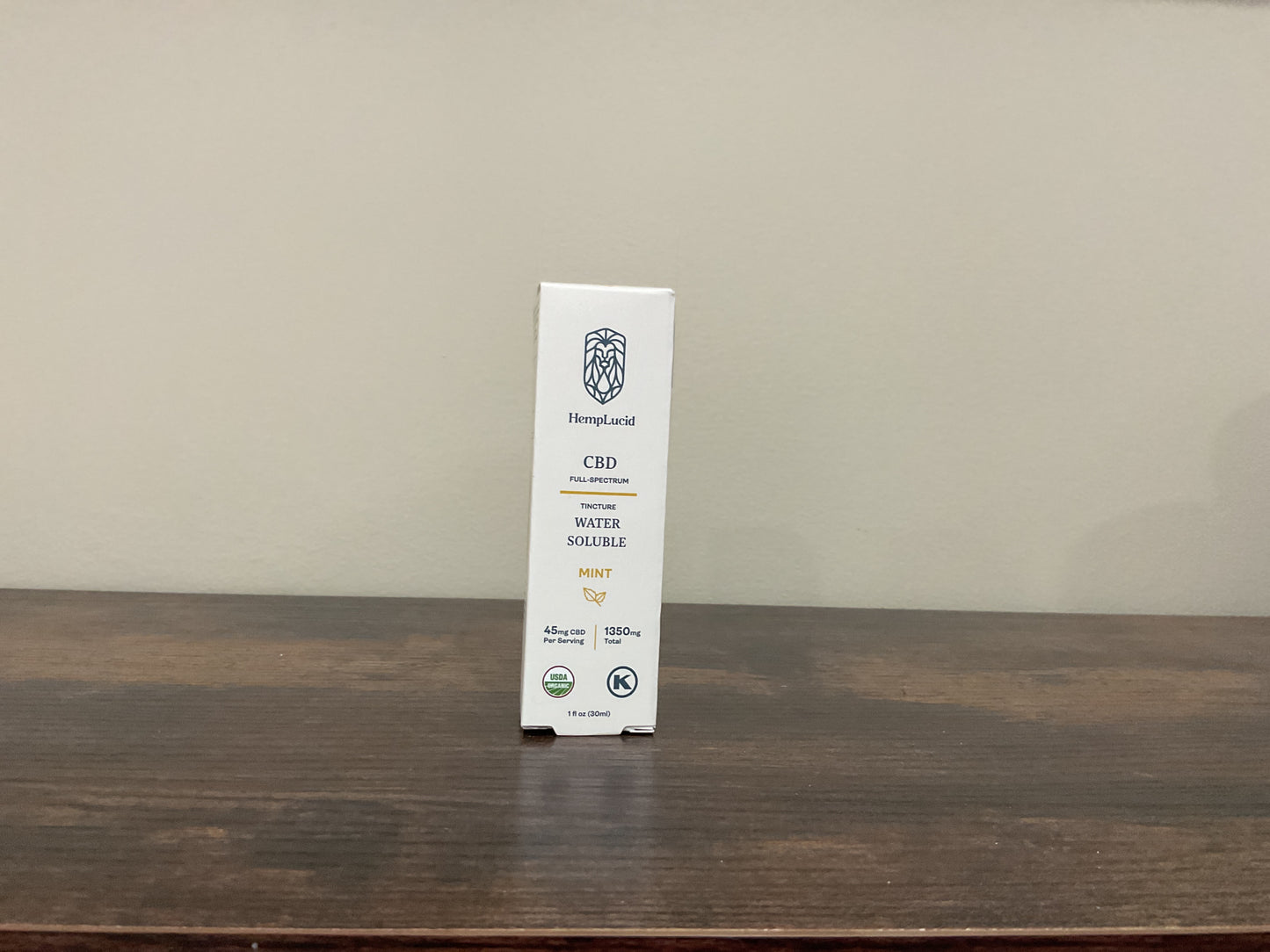 1350mg Water Soluble tincture - Mint