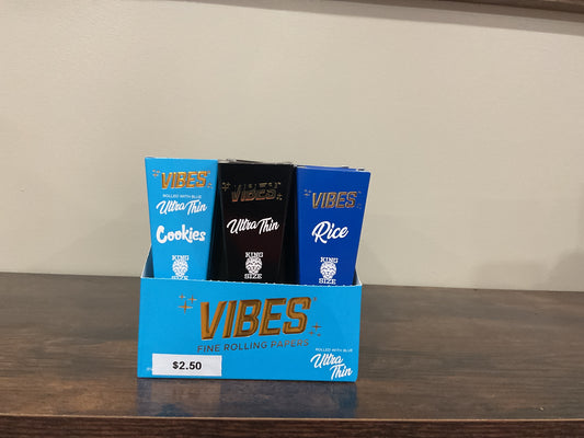 Cookies -King Size Ultra Thin Blue Cones