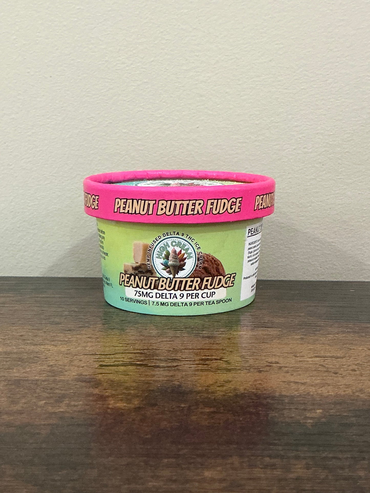Infused ice cream - Peanut Butter Fudge