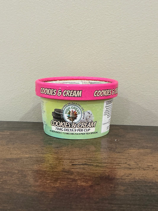 Infused ice cream - Cookies and Cream