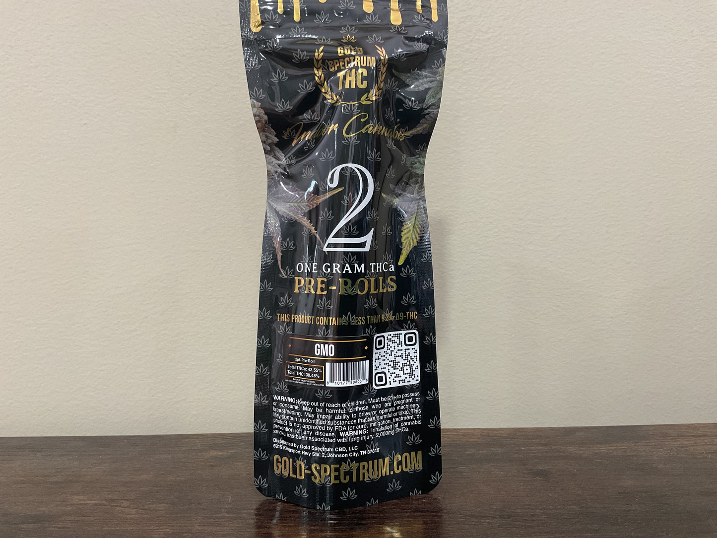 2 pack - 1g Joint - Premium Flower