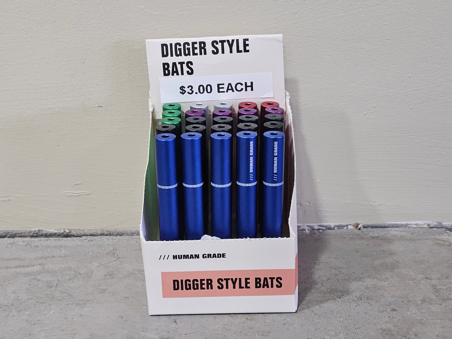 Digger Style Bats Human Grade
