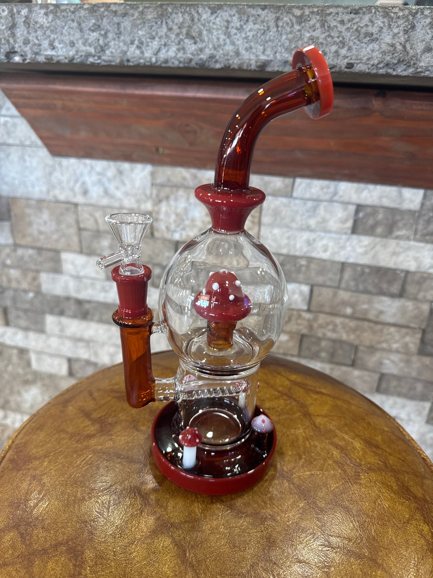 Mushroom bubbler Rig
