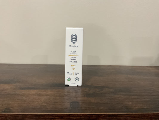 600mg Water soluble tincture - Mint