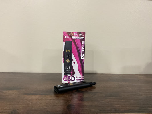 3.5ml 3in1 CBD Blend - Purple punch