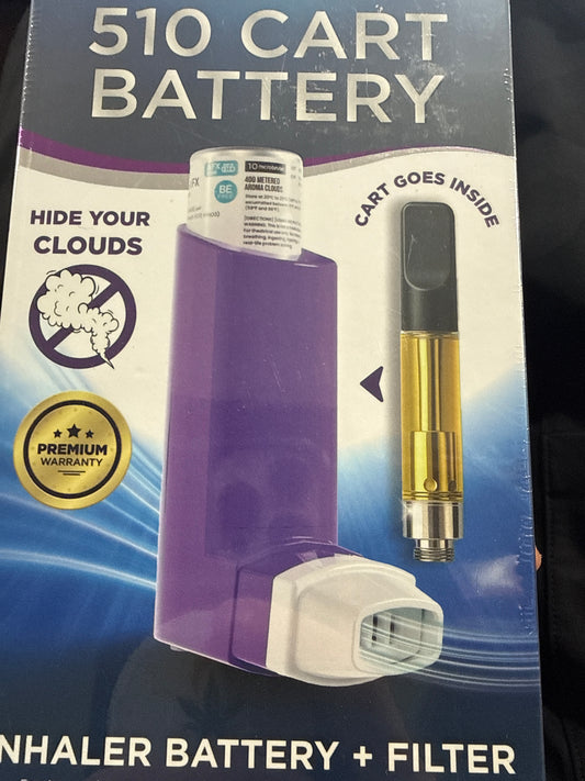 510 Inhaler and Filter Cartridge Battery