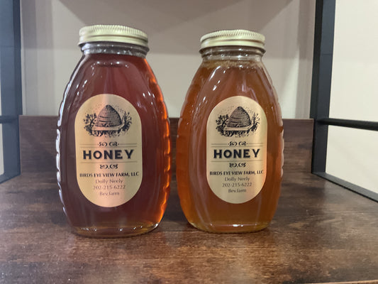 12 oz Honey Glass jar