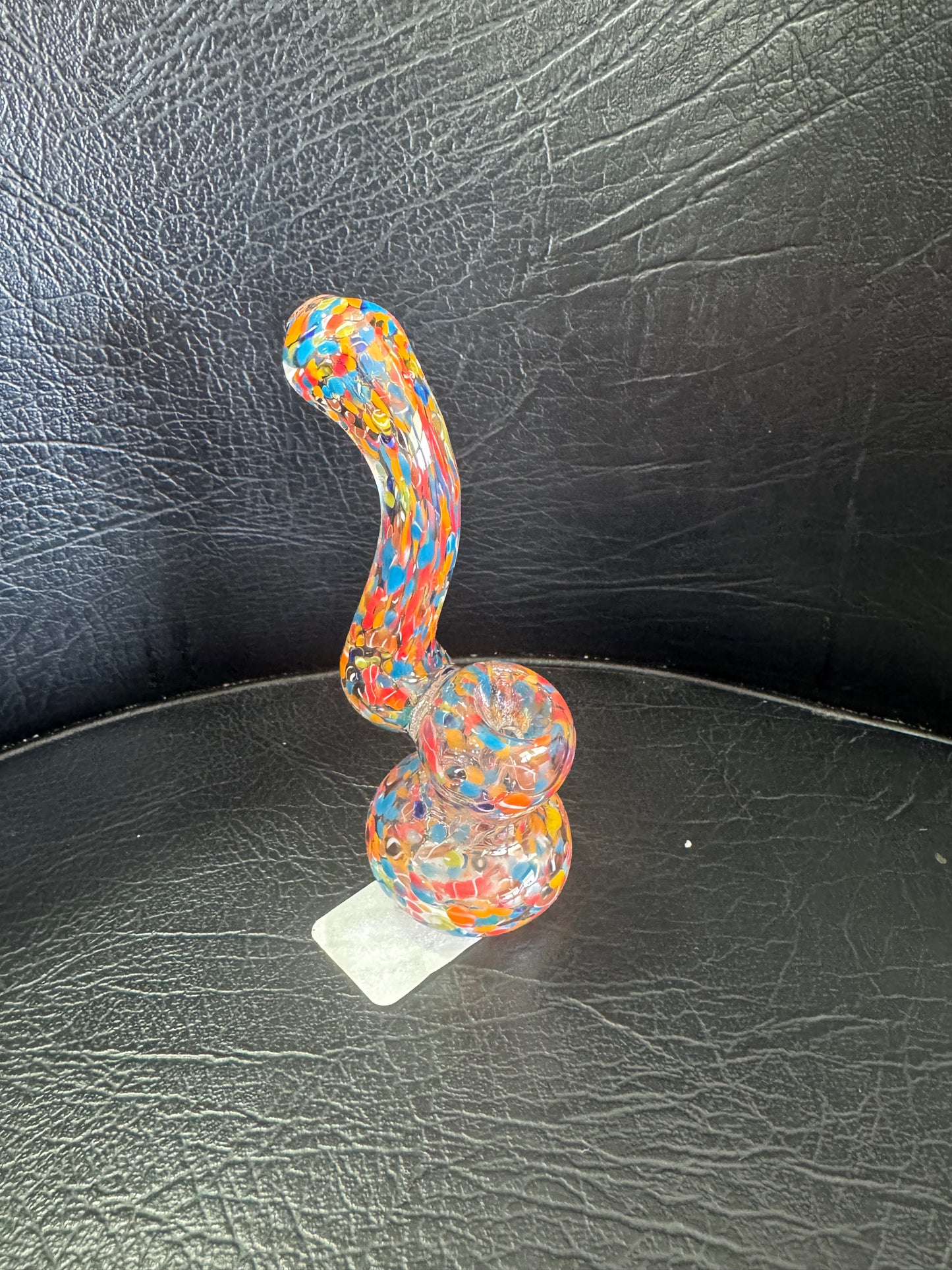 Red white and blue standup hand bubbler
