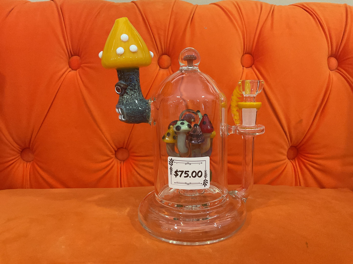 Handmade Mushroom Water Pipe