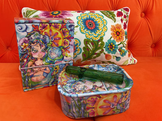 Brands x Linda Biggs steam roller & case