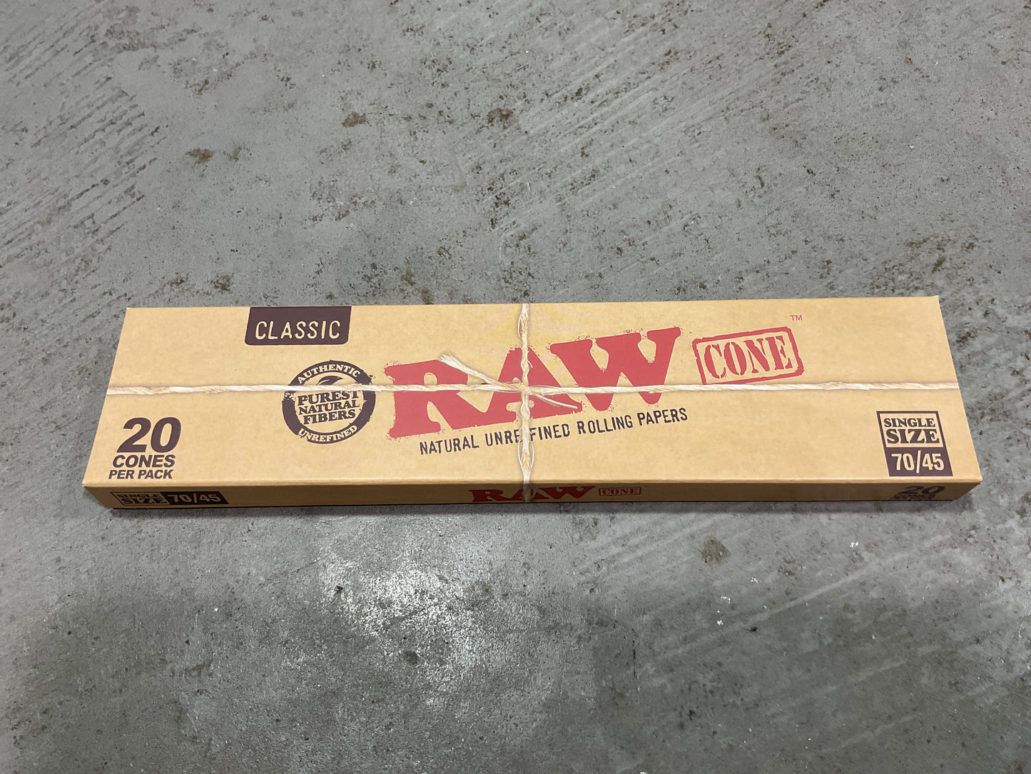 Raw Classic - 20 Cones - Single Size