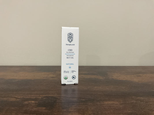 1350mg MCT oil tincture - Natural