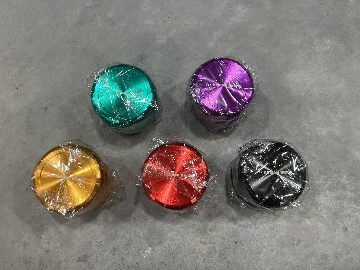 2.5in - 4pc - Aluminum Grinder 6M (Human Grade)