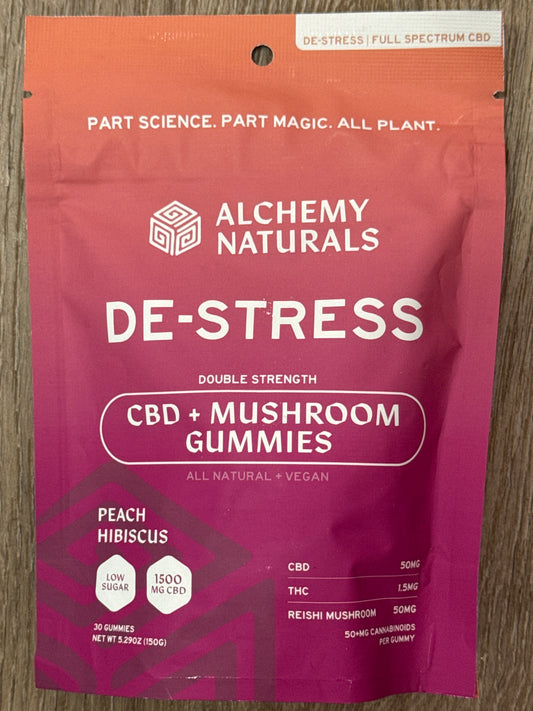 30 pk - Double Strength - De-Stress Gummy