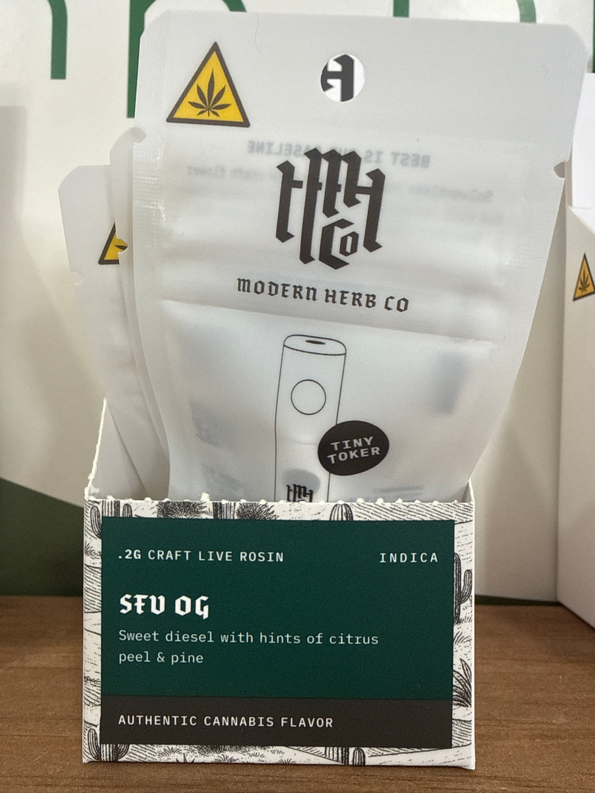 .2 Rosin dispo - Tiny Toker