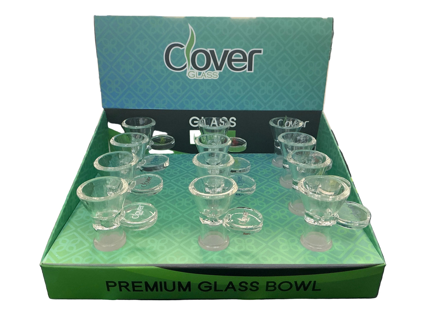 Clover - 14mm Glass Bowl