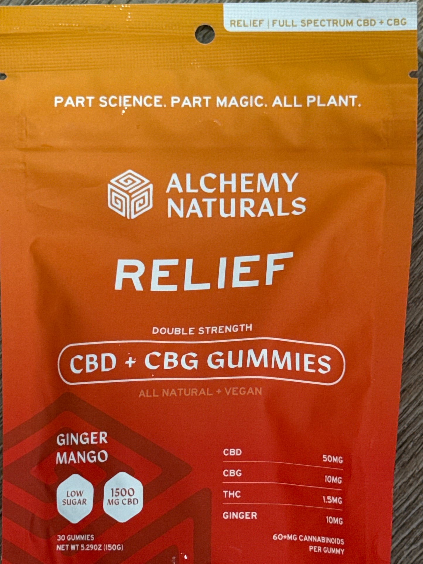 30 pk - Double Strength - Relief Gummy