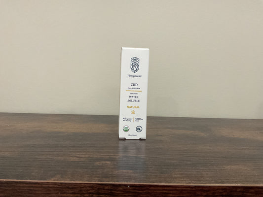 1350mg Water soluble tincture - Natural