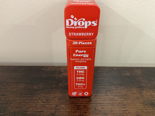 20pc Tin - Strawberry - Pure Energy