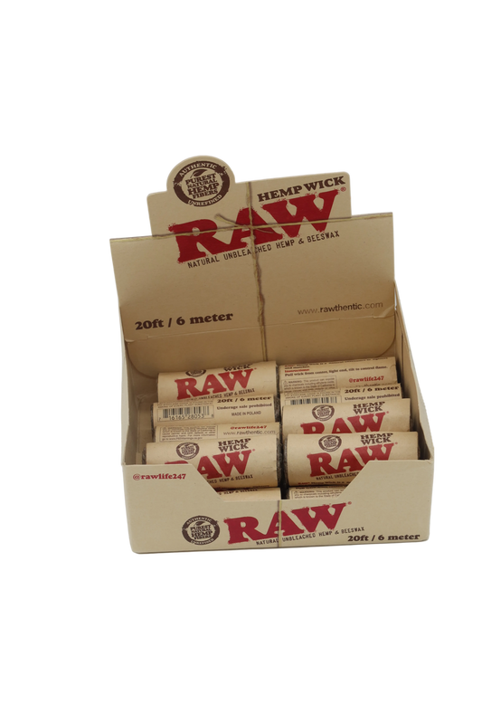 Raw - Hemp Wick
