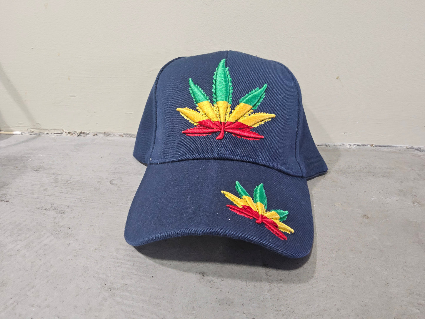 DF hat weed leaf