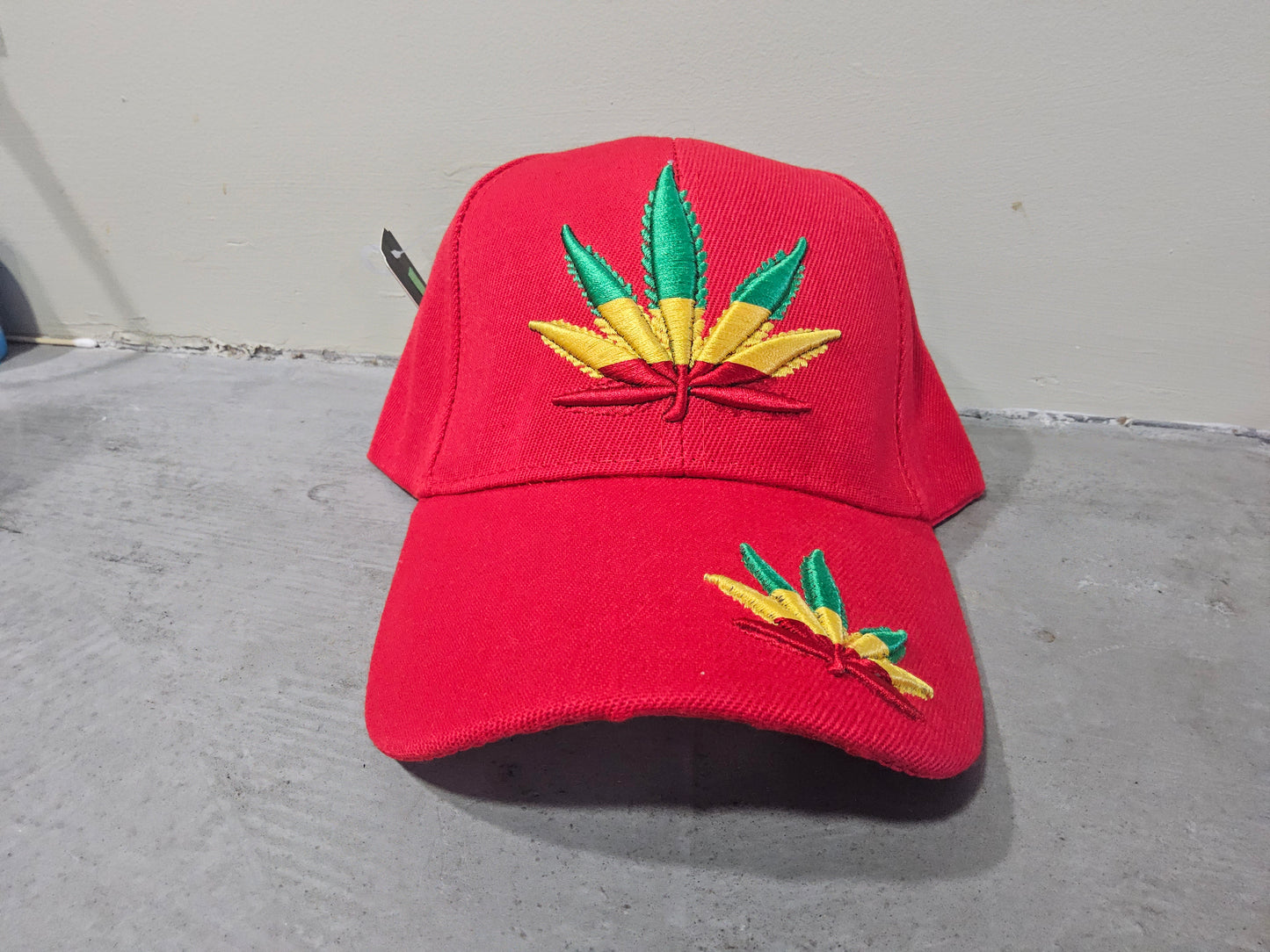 DF hat weed leaf
